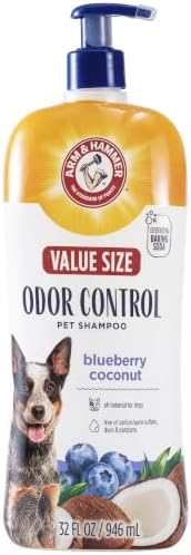 Arm & Hammer Odor Control Dog Shampoo, Blueberry Coconut, 32 Fl Oz by ArmHammer