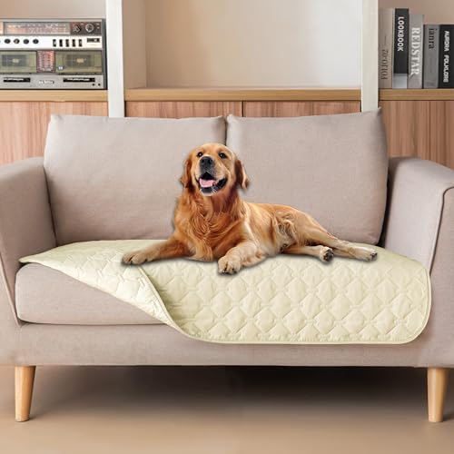 gogobunny Waterproof Loveseat Cover, Reversible Dog Cat Blanket for Couch by gogobunny