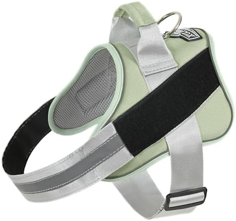 Bolux Dog Harness, No-Pull Reflective Dog Vest, Breathable Adjustable Pet Harness with Handle for Outdoor Walking - No More Pulling, Tugging or Choking by Bolux