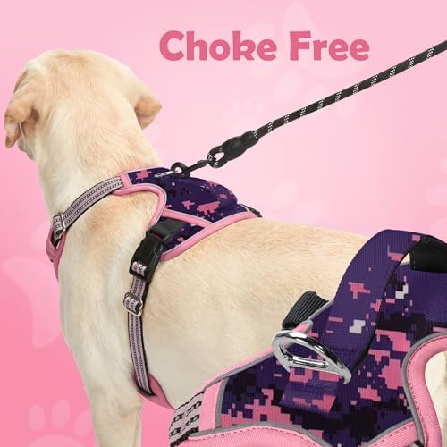Funfox Dog Harness for Large Dogs, No Pull Pet Vest with Front Clip - Image 4