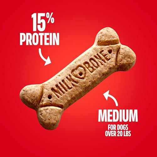 Milk-Bone Dog Treats for Medium Dogs, 24 Ounce | Pack of 2 | Crunchy | Helps Clean Teeth - Image 3