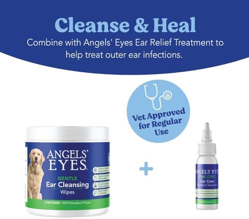 Angels' Eyes Dog & Cat Ear Wipes 100ct - Image 5
