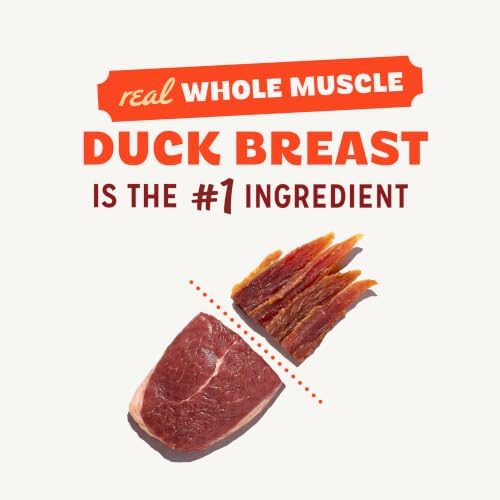 Pur Luv Duck Jerky Dog Treats, Soft and Chewy, 3-Ingredient, 16oz - Image 4