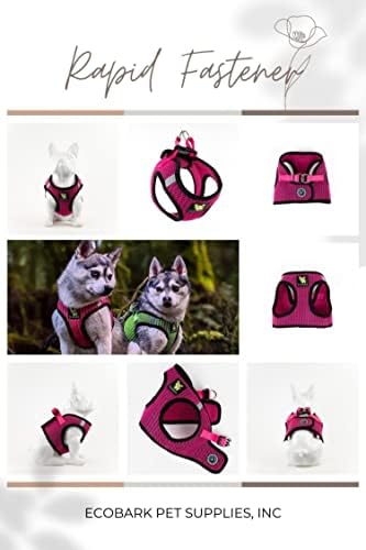 EcoBark Step in Dog Harness, Comfortable & Secure Soft Mesh Vest, XL - Image 4