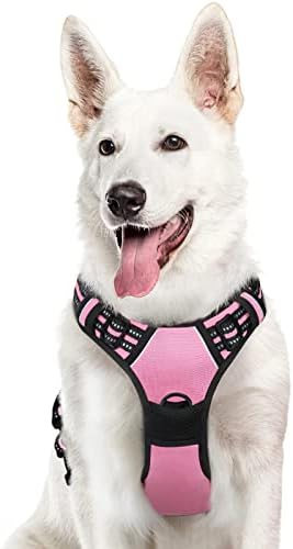 Eagloo Dog Harness for Large Dogs, No Pull Pet Vest with 2 Leash Clips by GoExplorewithEagloo