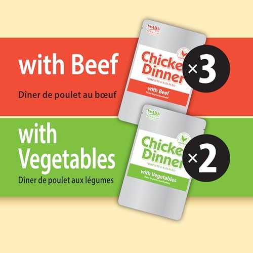 INABA Chicken Dinner Wet Dog Food, Beef Veg Variety, 15ct - Image 6