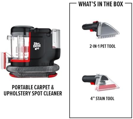 Dirt Devil Portable Spot Cleaner Machine for Carpet and Upholstery - Image 2