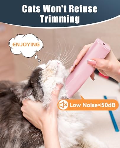oneisall Pet Clippers for Cat Matted Hair, Quiet Pet Shaver for Cats - Image 5