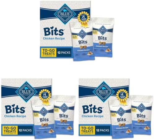 Blue Buffalo Bits Chicken Training Treats, 1 Ounce (Pack of 36) by BlueBuffaloCompanyLtd