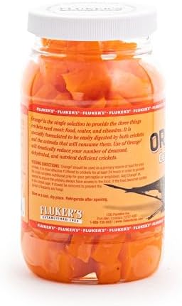 Fluker's Orange Cube Complete Cricket Diet,Gut Load Food for Feeder Insects and Live Crickets,Provides Vitamins,Minerals,and Hydration,12 oz,(Pack of 2) - Image 4