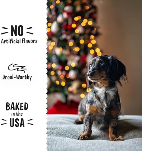 Three Bakery Peppermutt Lick'n Crunch! Sandwich - Minty Winter Edition Treats, Birthday, Drool-Worthy Puppy for Special Occasions - Image 4