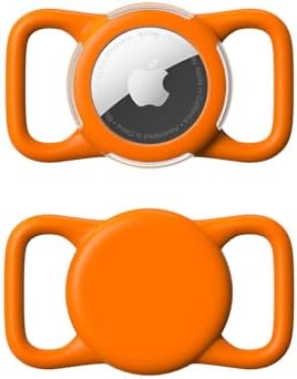 Waterproof AirTag Holder for Dog Collar, Soft Slide-On Dog AirTag Holder by WhoseID