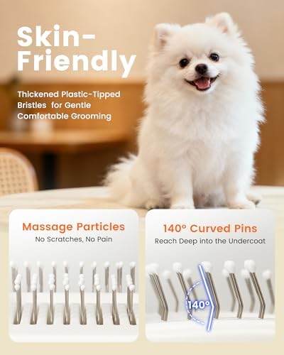 Vacuum Dog Brush for Shedding, Mess-Free Grooming - Image 6