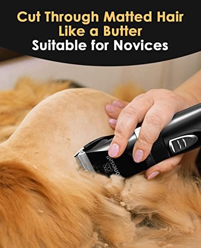 oneisall Quiet Cat Clippers for Matted & Long Hair 2-Speed Cat Grooming Kit - Image 3