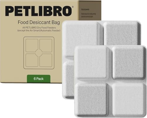 PETLIBRO Pet Food Desiccant Bag, 12 Packs Desiccant Bags for Cat Dog Feeder by Unknown