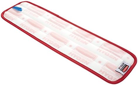 Rubbermaid Commercial Products HYGEN Microfiber Wet Mop Pad Head Red 18in - Image 3