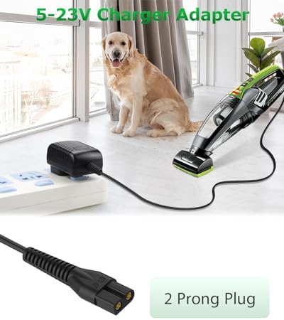 Charger for Bissell 2482 2286 2286A Powerlifter Ion Pet Vacuum Adapter - Image 3