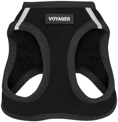 Voyager Step-in Air Dog Vest Harness - Black, Medium by BestPetSuppliesLLC