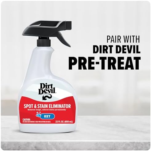 Dirt Devil Pet Portable Spot Cleaner Solution,32 oz.,Fresh Blossom Scent,Upholstery and Carpet Shampoo Solution,Eliminates Pet Messes and Odors,Pair Portable Spot Cleaners,(Pack of 2) - Image 6