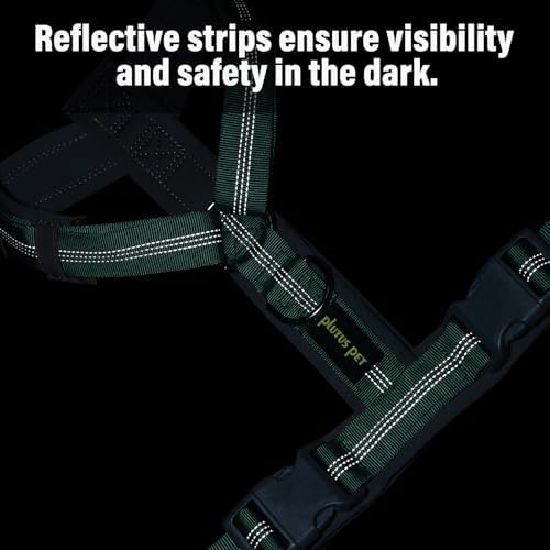 Plutus Pet No Pull Dog Harness, Adjustable Nylon Harness with Soft Padding - Image 5
