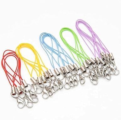 20Pcs Mobile Phone Rope Strap Charm Lariat Lanyard Phone Charms with Lobster Clasp Cords for Cellphone/USB Drive/Keychain/DIY Jewelry Accessories - Image 5