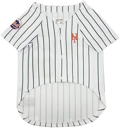 Official MLB New York Mets Pet Jersey for Dogs & Cats, Size X-Large - Stylish Baseball Jersey for Your Furry Fan- Show Off Team Spirit with The Perfect Fan Apparel Gear for Pet, Dog & Cat - Image 2