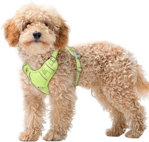 BARKBAY Dog Harness for Small Sized Dog No Pull Dog Vest ID Tag Pocket by BARKBAY