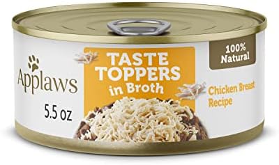 Applaws Taste Toppers Chicken in Broth Wet Dog Food 12-Pack 5.5 oz Cans by Applaws
