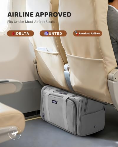 MIDOG Soft Cat Carrier Airline Approved, Expandable for Cats Up to 15lbs - Image 5
