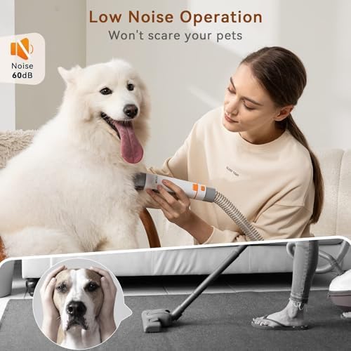 Afloia Replacement Cordless Clipper for Pet Grooming Vacuum Kit - Image 3