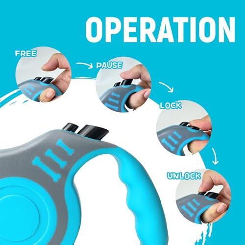 Retractable Dog Leash Automatic Telescopic Tractor Dog Tape - Image 3