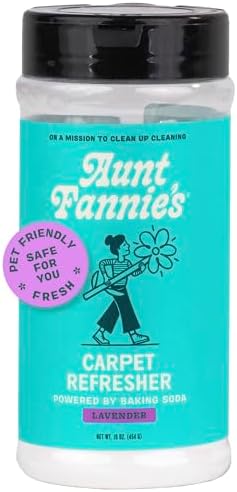 Aunt Fannie's Carpet Refresher Deodorizer, Lavender, 16 oz, Pack of 1 by AuntFannies