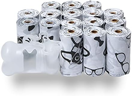 Best Pet Supplies Poop Bags for Dogs - White, 240 Count by BestPetSuppliesLLC