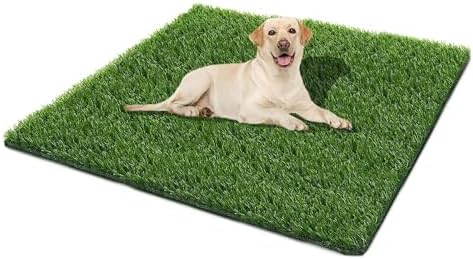 Dog Grass Pad,51.2x31.5In Fake Grass for Dogs,Artificial Grass Pee Pad for Puppies Potty Training Indoor Outdoor by SSRIVER