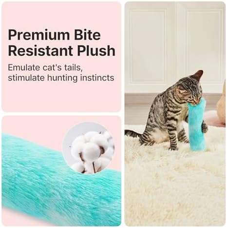 Potaroma Cat Toys Pillows, 3 Pcs, Catnip Inside, Interactive Indoor Fun - Image 5