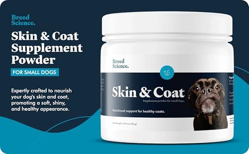 Skin and Coat Supplement Powder for Small Dogs- Anti Allergy Treatment and Itching Relief- with Vitamins A, E and Biotin - Care Products and Shedding Control Supplements for Itchy Pets - Image 7