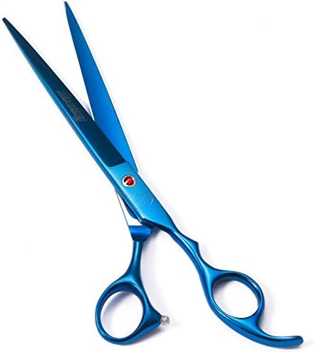 Moontay 8" Professional Dog Grooming Scissors Set of 5 with Pet Comb & Bag - Image 2