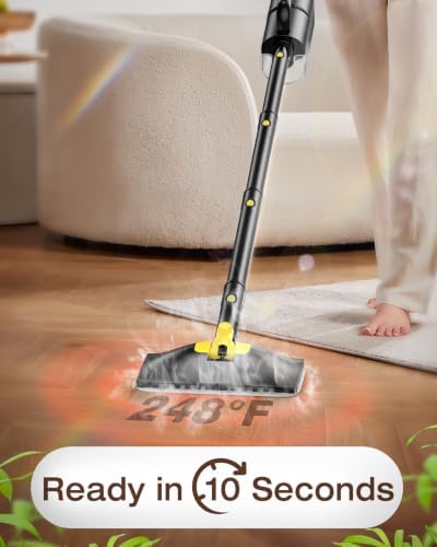 Steam Cleaner, 10-in-1 Detachable Handheld Steam Mop for Multi-Surface - Image 3
