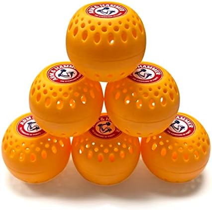 Arm & Hammer OdorBusterz® Odor Eliminator Balls, Clean Burst, 6 Count – Baking Soda Odor Control for Closets, Drawers, Hampers & Small Spaces - Image 2