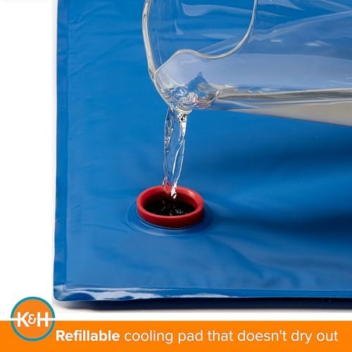K&H Dog Cooling Mat, Coolin' Pet Pad - X-Large 38x27in Chill Blue - Image 3
