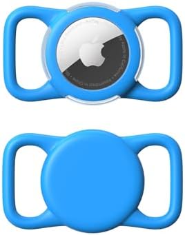 Waterproof AirTag Holder for Dog Collar, Soft Slide-On Dog AirTag Holder by WhoseID