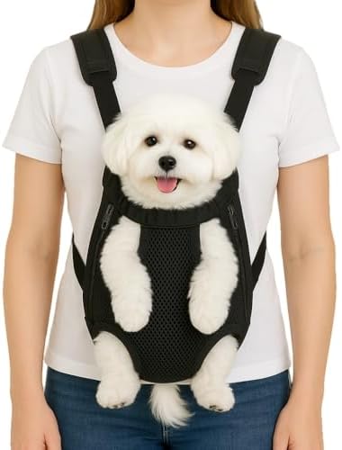 Mosago Dog Backpack Carrier, Front Chest Carrier for Small Dogs 10-16 Lbs by Unknown