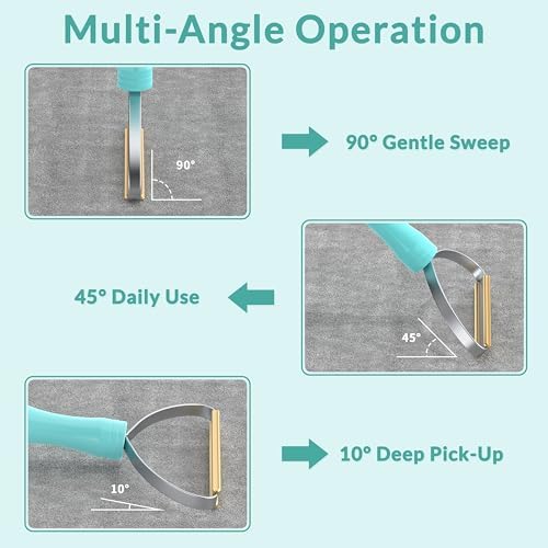Deep Cleaner Pro Pet Hair Remover 5-Pack Bulk Set - Heavy Duty Carpet Rake & Multi-Surface Scraper for Dog & Cat Hair on Rugs, Couches, Pet Towers, Car Seats & Stairs - Reusable Travel-Size - Image 6