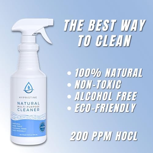 Hypristine Natural Surface Cleaner, 32oz Spray & 2 Pack of 1 Gallon Bottles - Image 2
