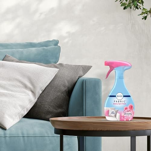 Febreze Fabric Spray Air Freshener, Odor-Fighting Fabric Refresher, Sneaker Balls Alternative, Couch Cleaner, Linen Spray, Multi-Use, Downy April Fresh Scent, 23.6 fl oz - Image 6