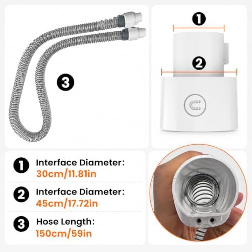 PG100/PG100 Plus Replacement Hose for Pet Grooming Vacuum Kit - Image 3