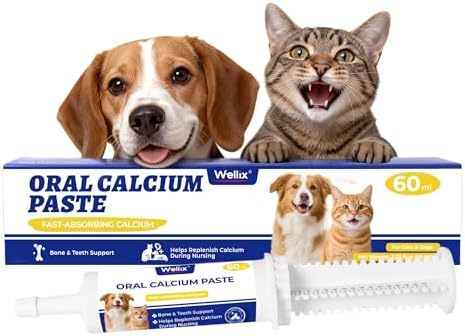 Wellix 60ml Oral Calcium Paste for Whelping Dogs & Cats, Chicken Flavor - Image 2
