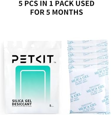 PETKIT Replaced Desiccant Bags for All Automatic Cat Dog Feeders -5 Packs, Pet Feeder Replaced Desiccant, Fresh Keeping - Image 4
