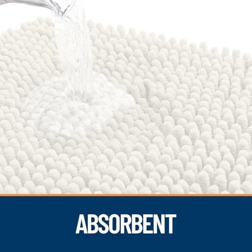 OLANLY Dog Door Mat for Muddy Paws 70x46, Super Absorbent Chenille Mud Mat - Image 3