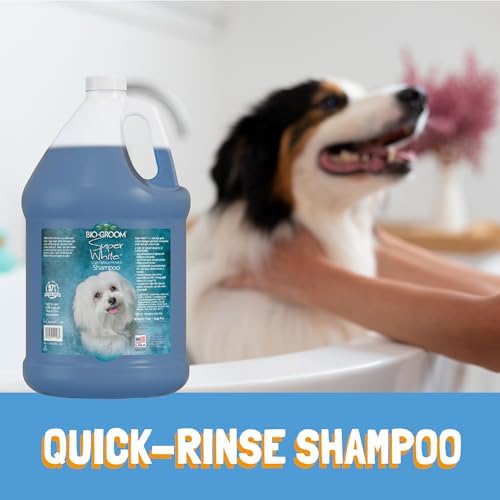 Bio-Groom Super Whitening Dog Shampoo - Whitening Pet Shampoo, Dog Bathing Supplies, Puppy Wash, Grooming Supplies, Cruelty-Free - 1 Gallon - Image 4
